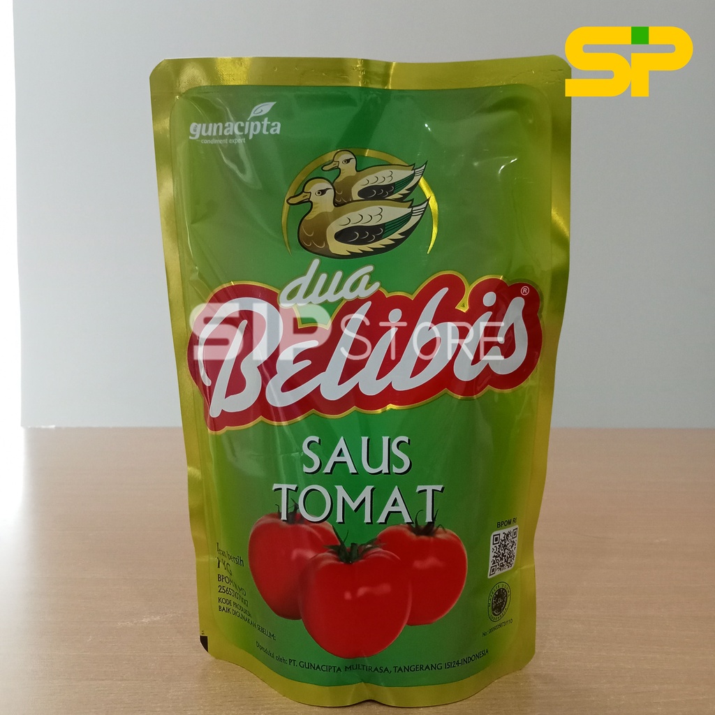 Saos Tomat DUA BELIBIS 1 kg / Saus Sambal / Saus Tomat 1 kg Belibis Refill Pillow Pouch