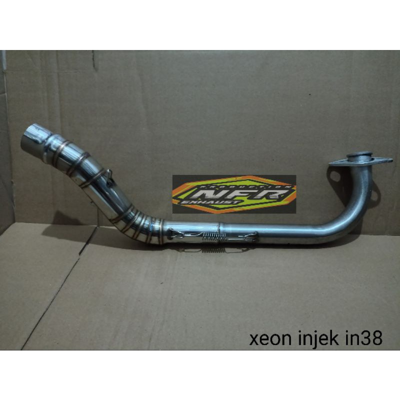 Leheran knalpot racing Xeon injex inlet 38mm