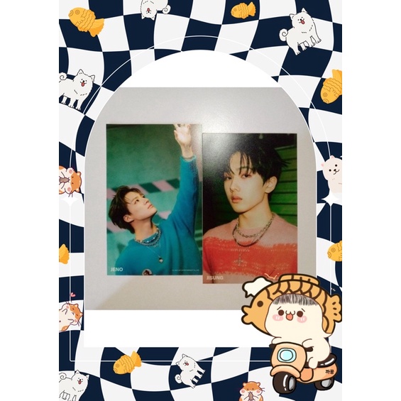 Postcard Jeno Jisung NCT Dreaming