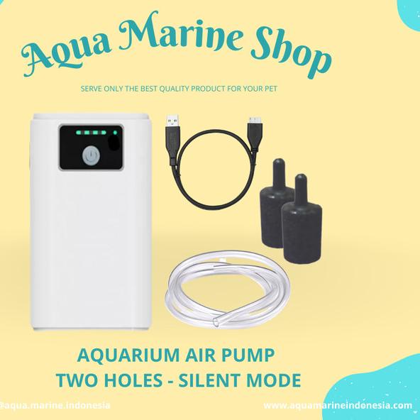 AERATOR 2 LUBANG ACDC / AERATOR AC DC / AERATOR ACDC / POMPA UDARA USB - NON-PAKET