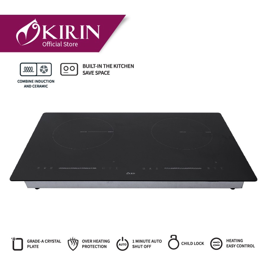 Kompor Tanam Induksi Kirin KIC-2502H Induction Cooker KIC 2502 H