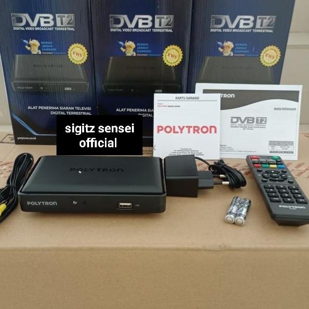 DIGITAL TV set top box POLYTRON PDV 600T2 DVB T2 HDMI DVBT2 STB EWS - STB MEREK LUBY