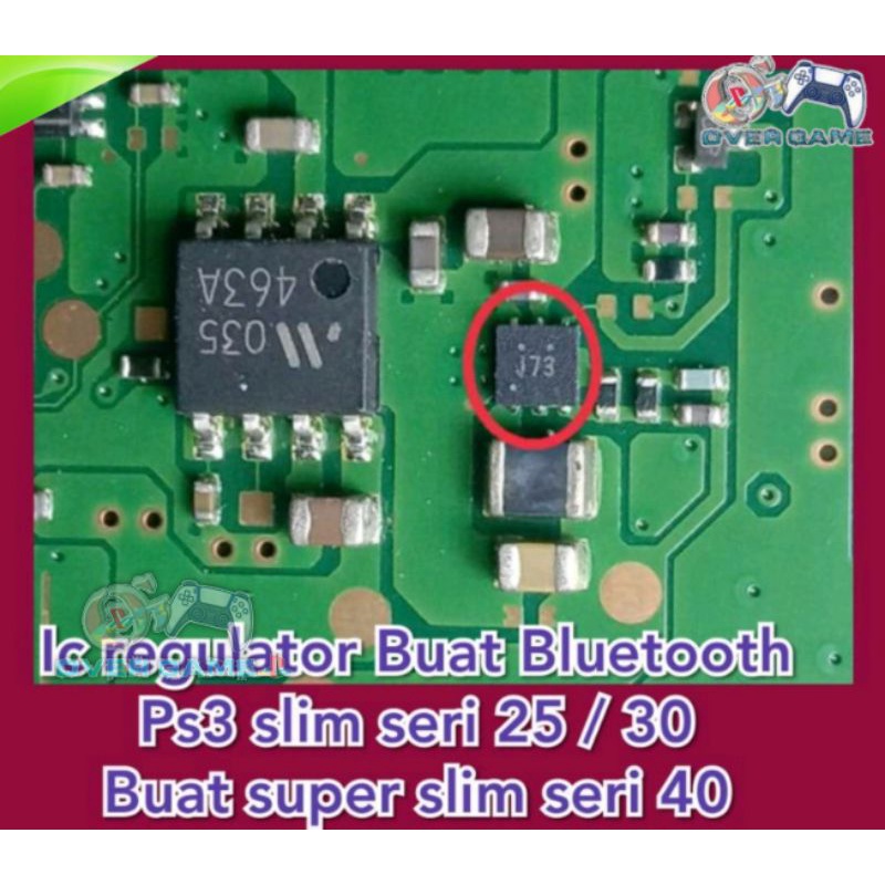 IC REGULATOR BLUETOOTH PS3 SLIM SUPER SLIM