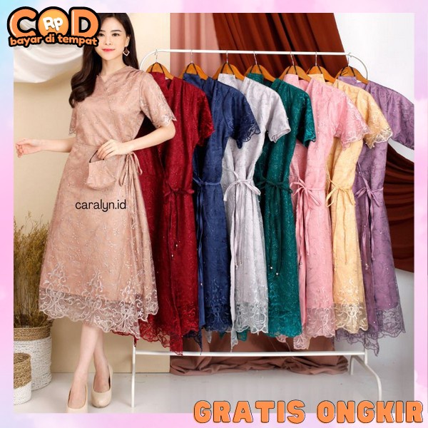 Baj Rok Pesta Kondangan Gaun Wnita Murah Bsju Party Murah Pakaian Party Casual Dreea Bahan Tebal Ade