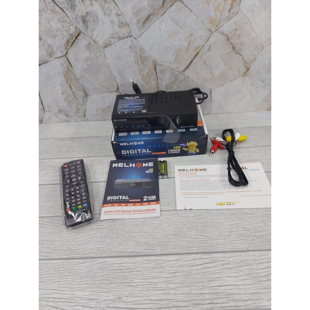 Set Top Box Tv Digital Welhome DVB-T2-03
