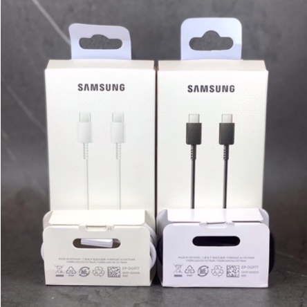 30 HARI GARANSI - KABEL DATA SAMSUNG TYPE C TO TYPE C SUPER FAST CHARGING ORIGINAL  100% A70 A71 A80 A81 NOTE 10