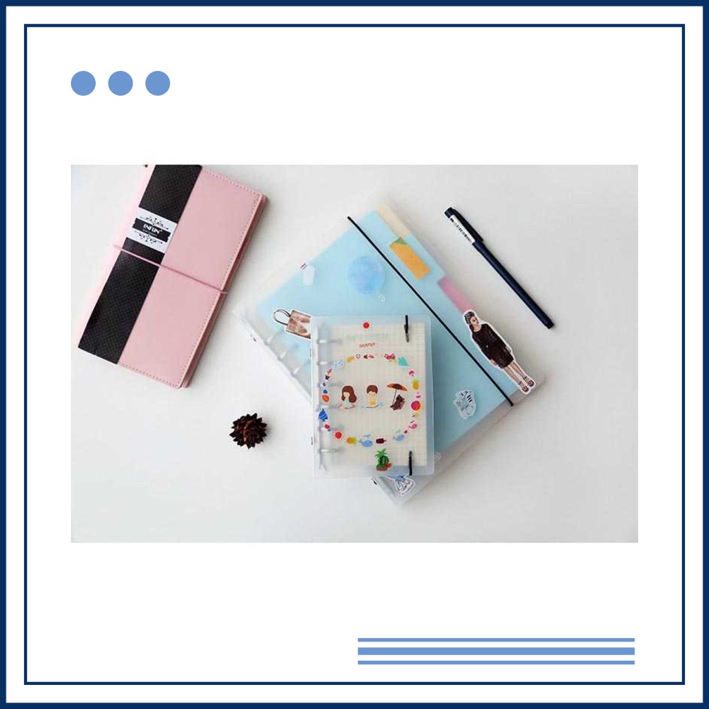 Terlaris PHANTACI Cover Binder Buku Catatan Jurnal Harian Notebook Spiral - ZB041 Keren