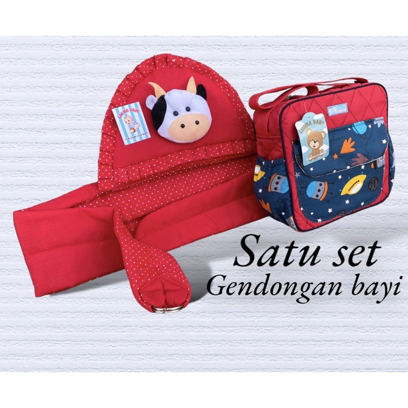 sling baby gendongan samping dan tas medium perlengkapan bayi