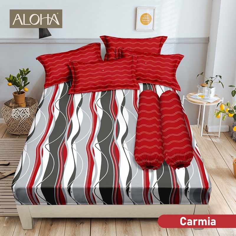 (BISA COD)SPREI INTERNAL ALOHA UK 180*200 CM DIJAMIN TIDAK LUNTUR