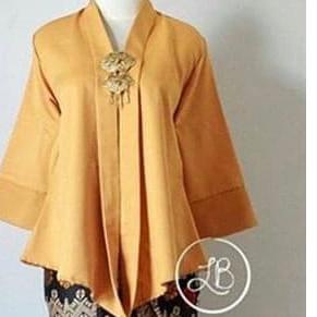 ATASAN KEBAYA FLOY MURAH HITAM MODERN - kebaya kartini