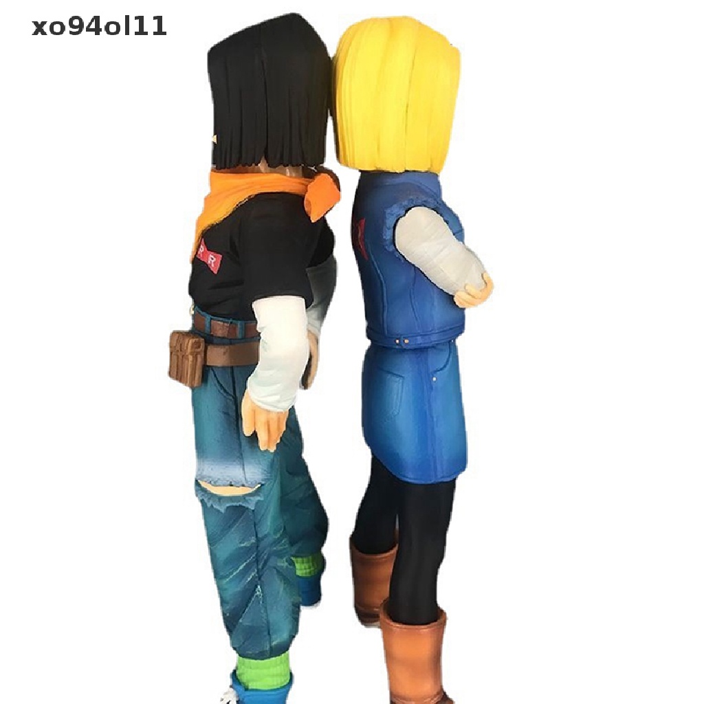 Xo Mainan Action Figure Anime Dragon Ball Z Android 17 18 Bahan PVC Ukuran 24CM Untuk Koleksi