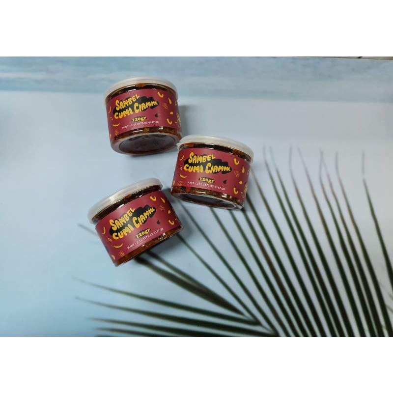 

EATSAMBEL - SAMBAL PEDAS CUMI CIAMIK / SAMBAL RUMAHAN / SAMBAL ENAK - CUMI 120GR