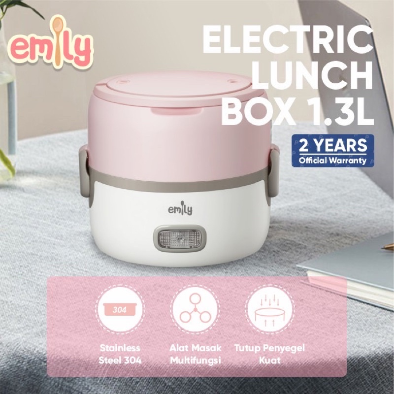 Emily ELB-53002 Electric Lunch Box 1.3L - Emily Electric Lunch Box