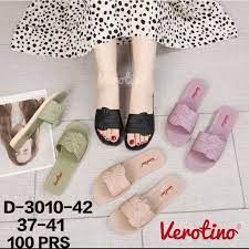 SANDAL VEROTINO D-3010/sandal karet wanita/sandal slop wanita/sandal karer import/sandal termurah size 36-40