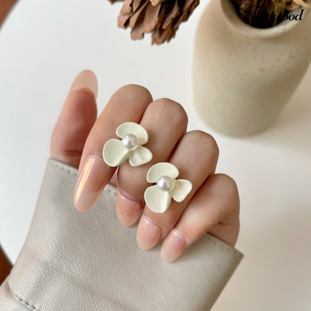 1 Pasang Anting Klip Telinga Model Simple