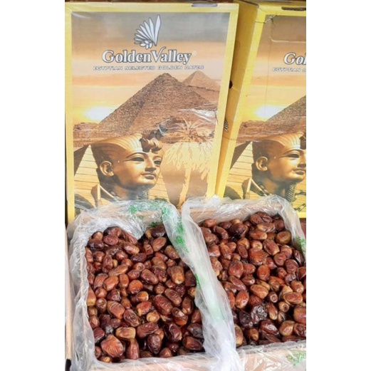 

Kurma Mesir 500gra / Kurma Mesir Golden Valley