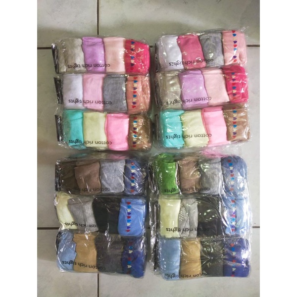 LEGGING BAYI POLOS (4PCS)