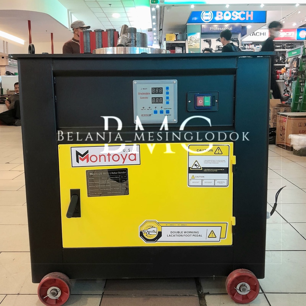 Mesin Bar Bending Mesin Bar Bender Mesin Tekuk Besi Montoya BB 32 - 1 phase Mesin Tekuk Besi