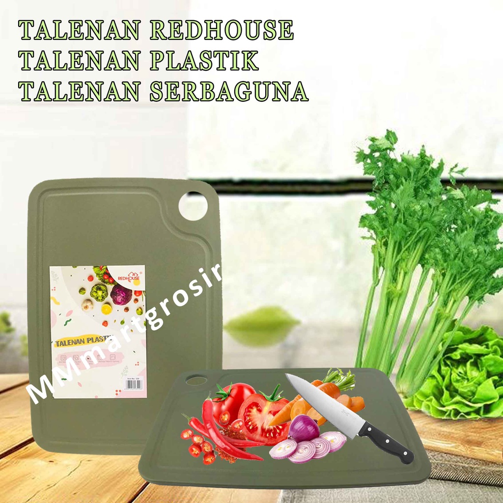 Talenan Redhouse / Talenan Dapur Plastik / Talenan Multifungsi / Alas Pemotong