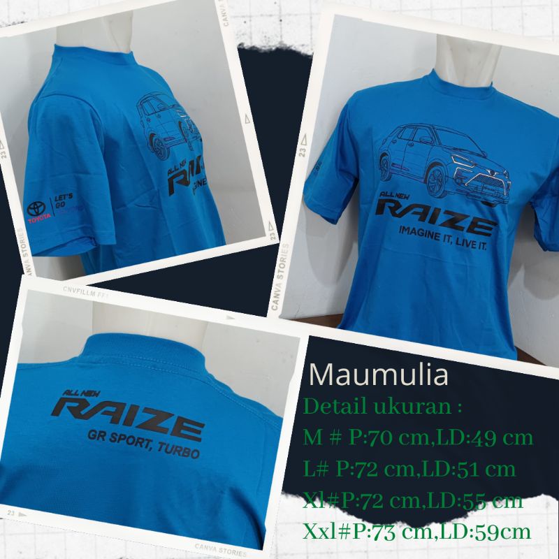 T-SHIRT TOYOTA RAIZE GR