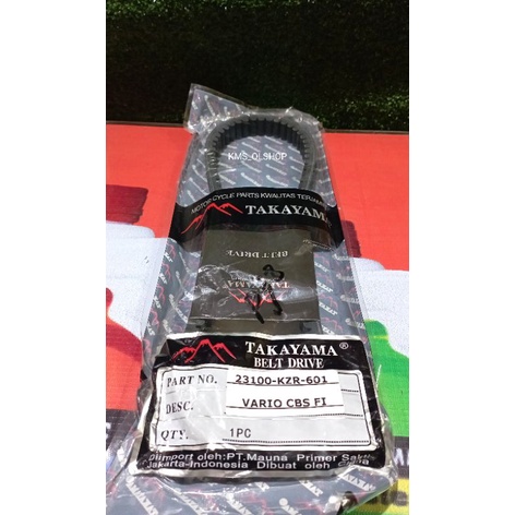 Vanbelt Only Vario CBS 125 Fi Merek Takayama 23100-KZR-601