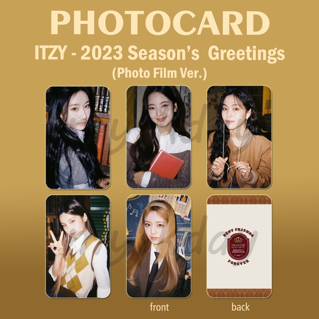 PC-1092, Unofficial Photocard ITZY 2023 Season's Greetings (Photo Film Ver.) 2 sisi