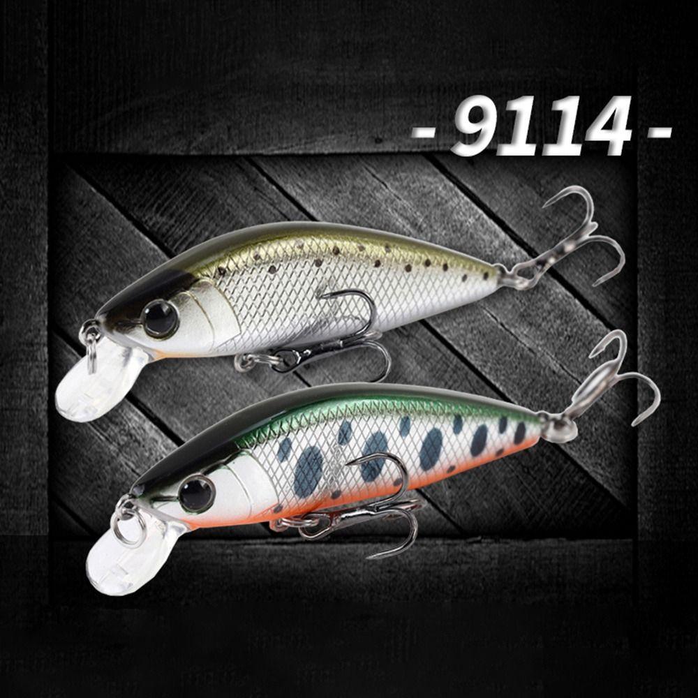 Preva Umpan Ikan Kecil Tenggelam Japan Design Crankbaits Tackle Minnow Lures