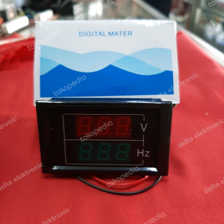 Voltmeter AC digital Volt-Hz meter digital D85