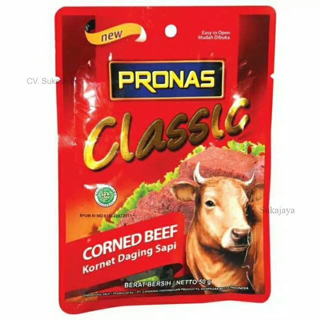

Pronas Cornet Beff sashet 50 gram