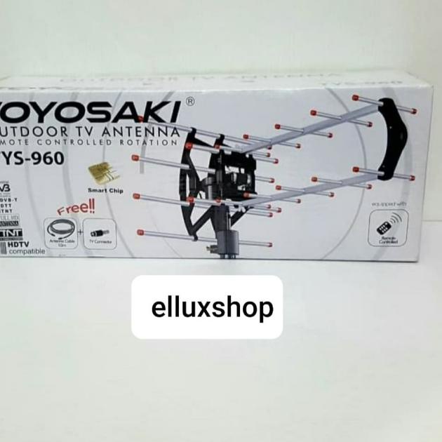 Antena tv + remote control TOYOSAKI 960