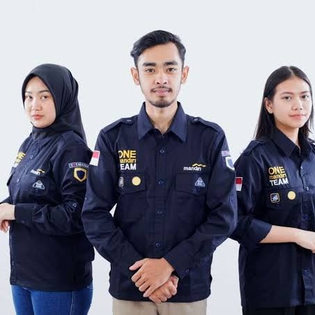 Baju Pdl Mandiri Kemeja Seragam Pdl Mandiri