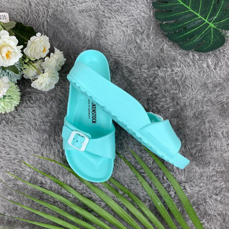 Sandal Wanita Selop Ringan Strap Satu Sendal Cewek Slop Geper