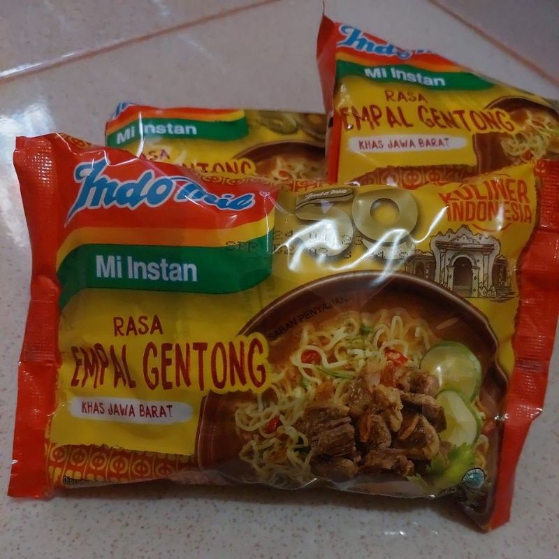 

Indomie Kuah Empal Gentong