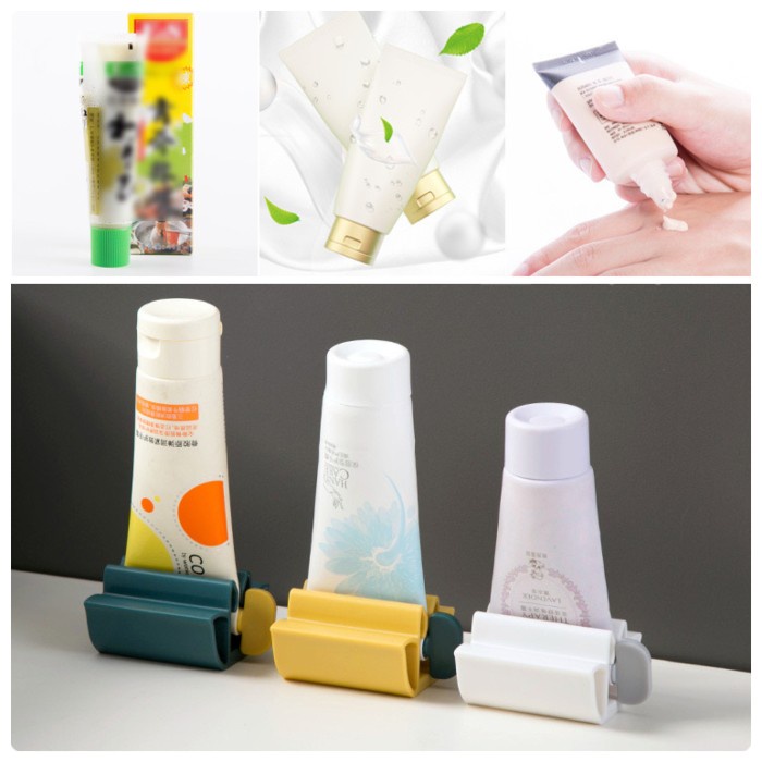 ALAT (ctshop1)PENGGULUNG ODOL DISPENSER PUTAR ODOL DISPENSER STAND PENJEPIT PENGGULUNG ODOL MODEL PUTAR