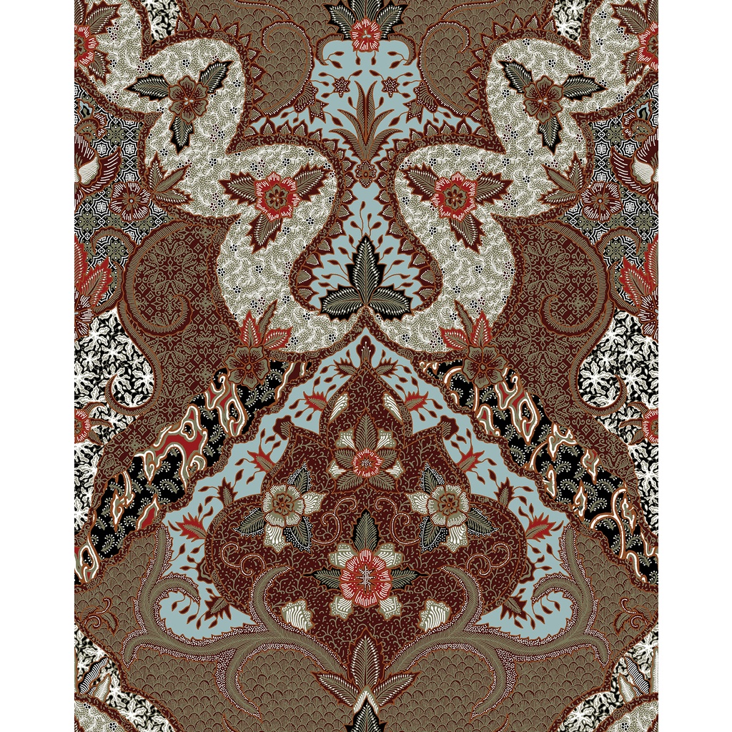 Fasentro Batik Pranaya PKS006ARACesb Bahan Meteran - 10cm