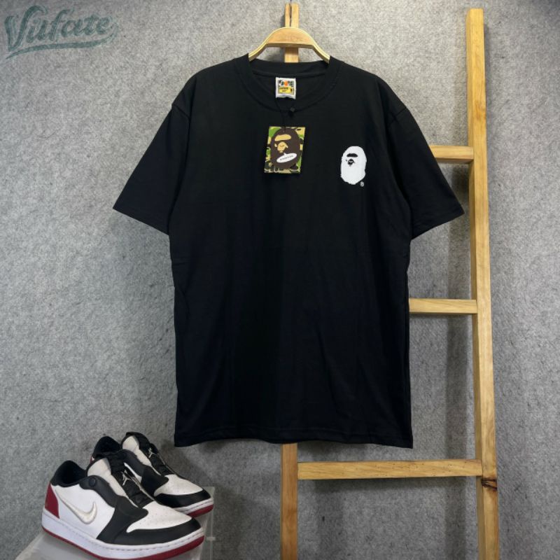 Tshirt kaos BAPE A BATHING APE full tag premium | kaos pria | kaos distro | kaos bordir