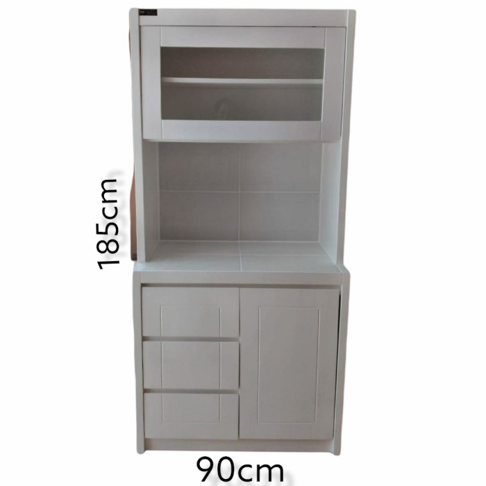 Rak Piring Lemari Sayur 2 Pintu Duco/Lemari Dapur/Rak Piring