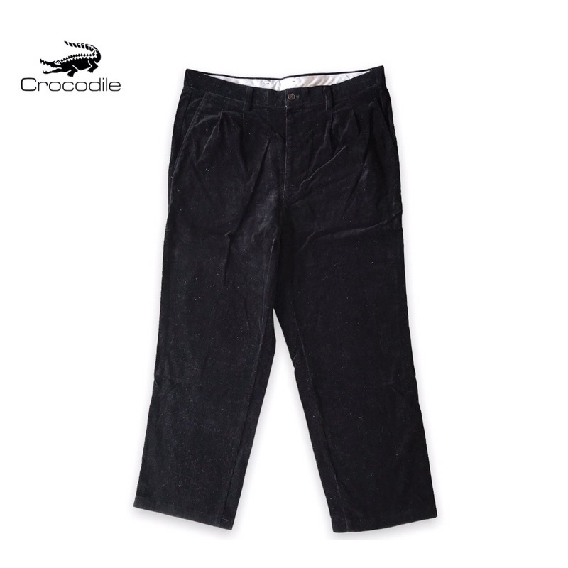 CELANA CROCODILE MOTIF CORDUROY SECOND BRANDED