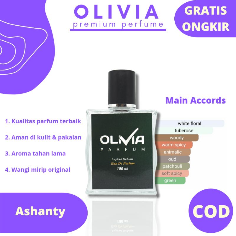 Parfum Wanita Ashanty Parfume Cewek Woman Best Seller Aroma Tahan Lama - Olivia Parfum