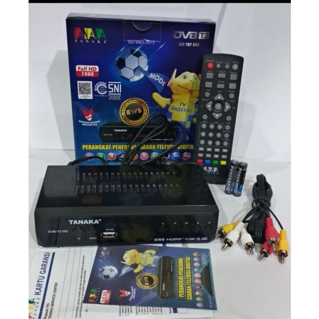 Jual PROMO! Set Top Box /STB TANAKA DVB T2 METAL V2 Penerima Siaran