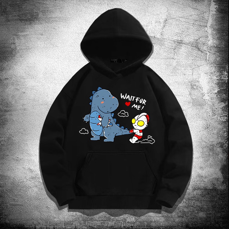 Hoodie Jacket Sweater Baju anak perempuan Baju Anak laki laki WAIT FOR ME DINO  Hoodie Jacket Anak K