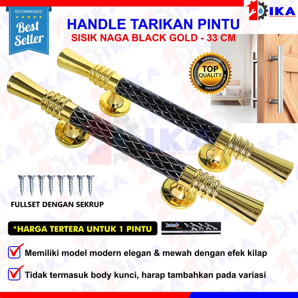 handle pintu rumah 32cm gagang tarikan pintu lemari handle laci handle pintu kamarmandi murah SISIK NAGA HIGH QUALITY