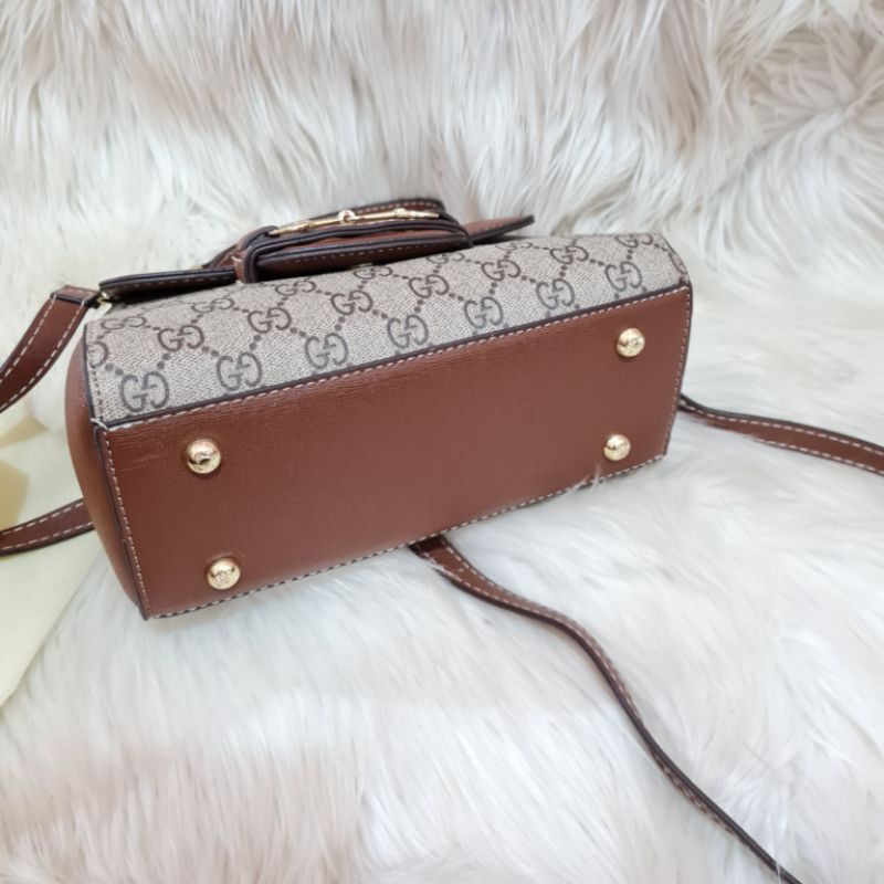 Tas GC horsebit top handle import / tas GG horsebit import