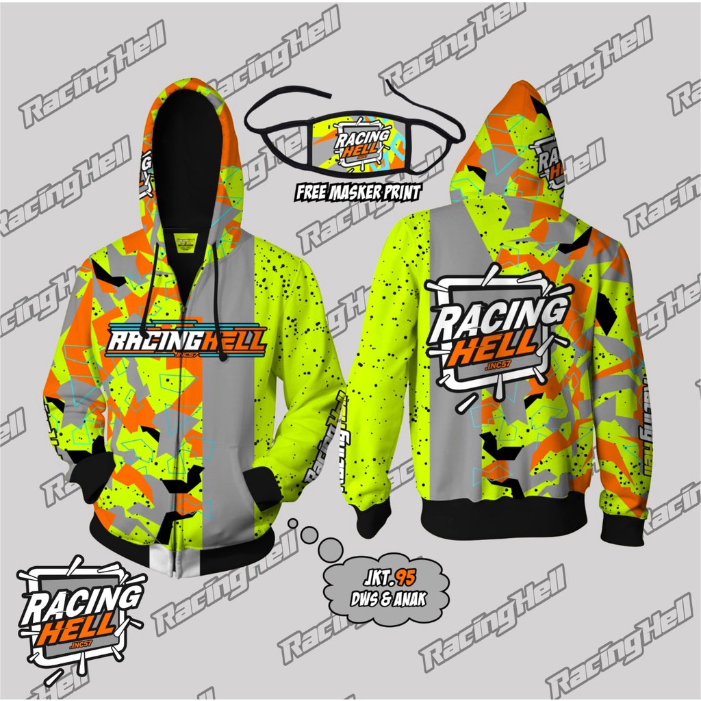 Jacket Anak Harian | Jacket Motor Anak Racinghell