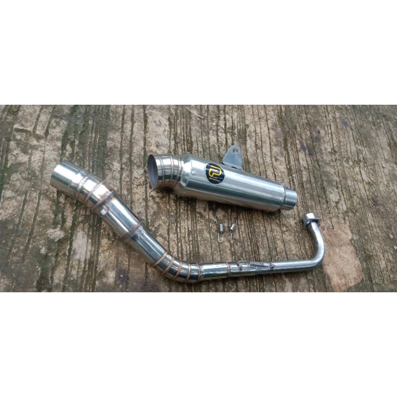 Knalpot racing PEKAJAMAN bebek kolong Jupiter Vega Supra smas Revo Blade Astrea grand kharisma Shogu