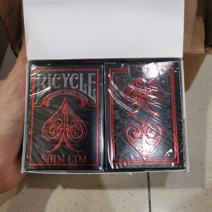 BICYCLE SHIN LIM SHINLIM COLLECTORS EDITION PLAYING CARD KARTU SULAP