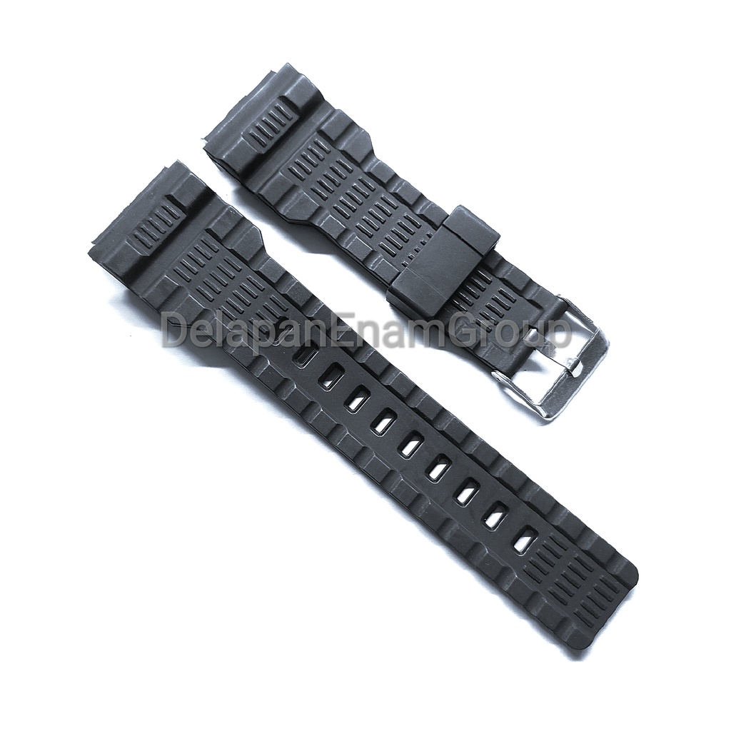Q&amp;Q QQ QnQ M 146 M-146 M146 Rubber Strap Watch Black
