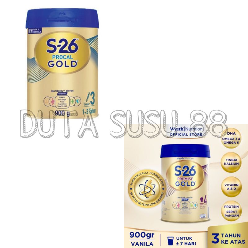 S26 Procal Gold Tahap 3 / Promise Gold Tahap 4  900gr