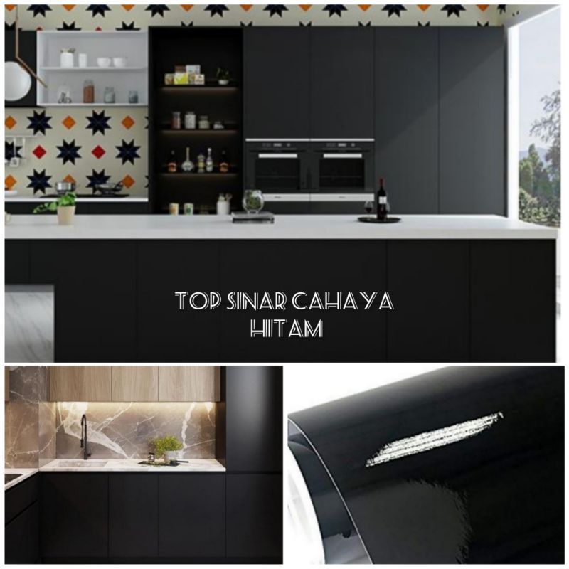 TOP REAL (COD) RONA PVC SHEET STICKER FS0208 SINAR CAHAYA PUTIH