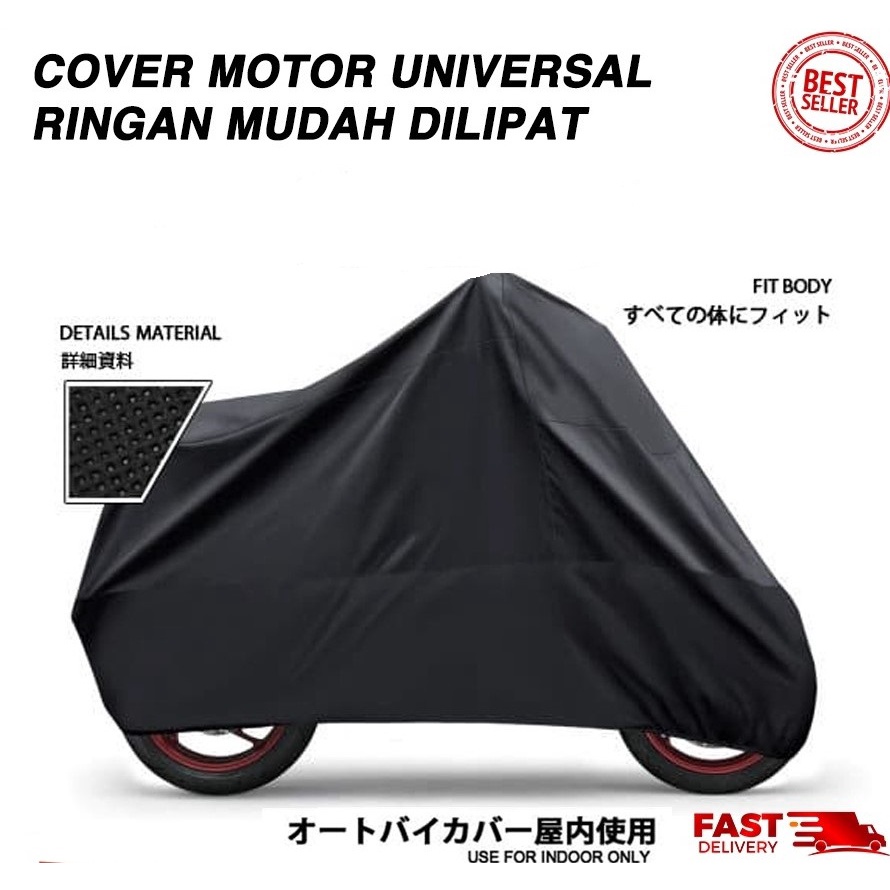 Cover Motor Indoor Universal MURAH / Sarung Motor MURAH - Non Waterproof Ukuran Standart / Beat Scoopy Vario Supra Mio Address Nex Vespa